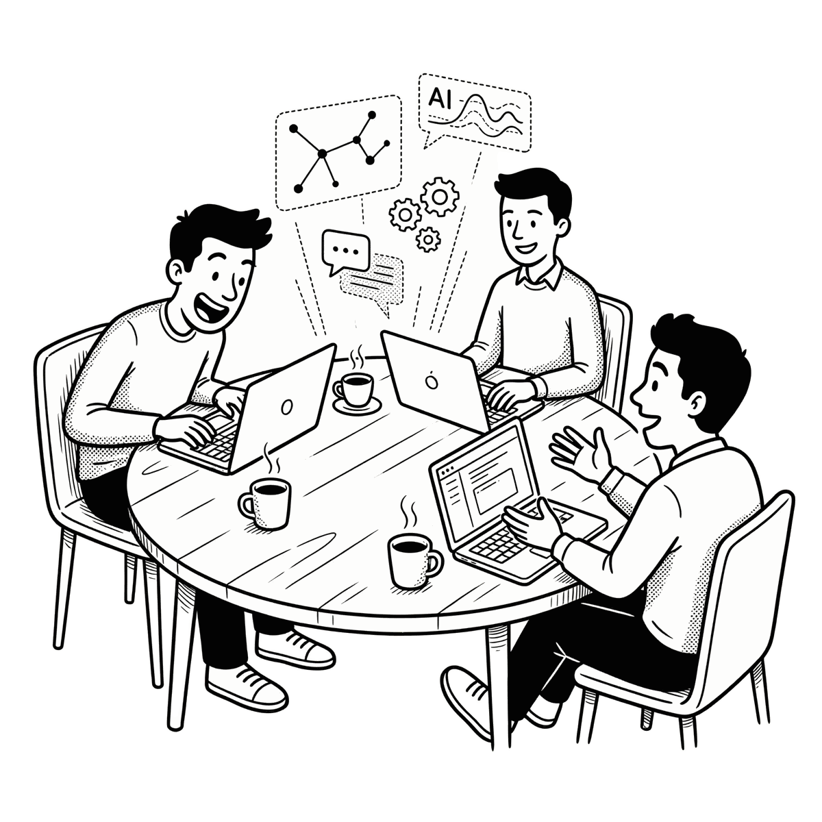 企業向けAI研修ビジュアル