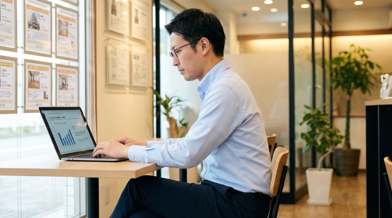 不動産管理会社の業務風景